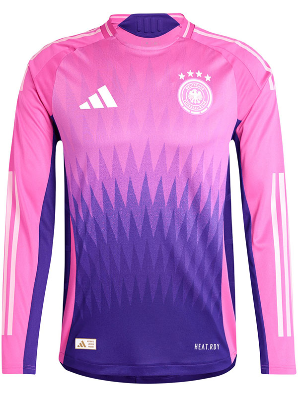 Germany maillot extérieur à manches longues uniforme de football deuxième maillot de football homme haut maillot de sport coupe d'Europe 2024